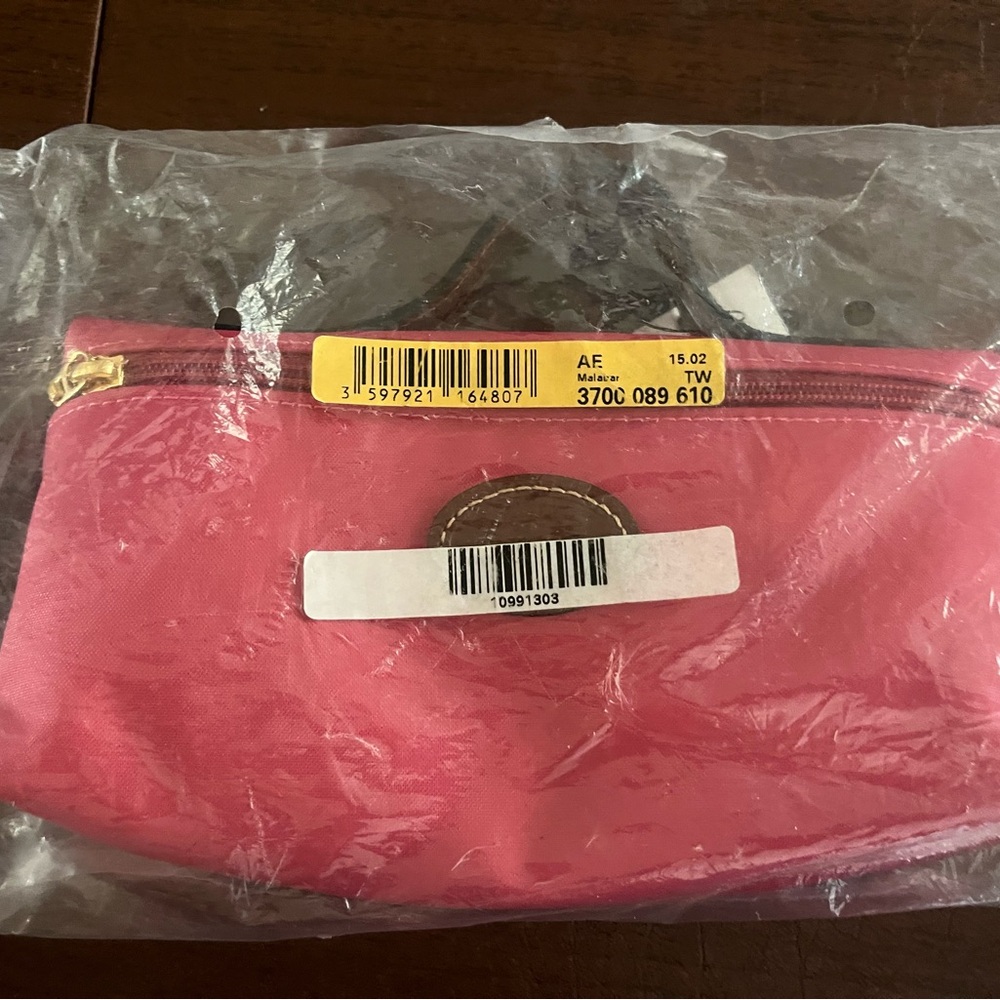 Longchamp Pink Makeup Case NWT!